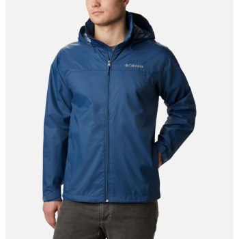 Columbia Muške Jakne - Glennaker Lake Rain Tall Plave | WUYZ-81302